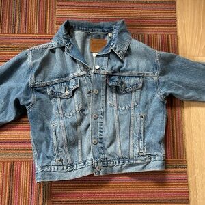 Oversized Levi Denim Jacket